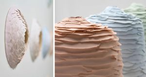 1684768950 Paper thin ceramic pieces come together to form elegant vases by | RetinaComics