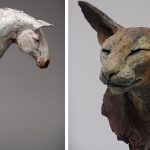 Nichola Theakston invokes animal spirits in her contemplative bronze sculptures — Colossal