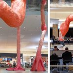 Matthew Mazzotta’s Monumental Pink Flamingo Wades Through Myriad Meanings of Home at Tampa International Airport – Colossal