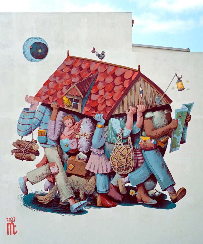 1704388700 Marija Tiurinas Vibrant and Relatable Murals Foreground Community and Care | RetinaComics